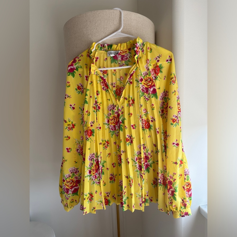 Flowy Yellow Blouse